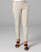 Sand Ankle Chino Trousers | The Lola