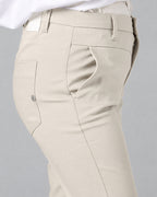 Sand Ankle Chino Trousers | The Lola