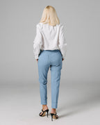Taube Ankle Chino Trousers | The Lola