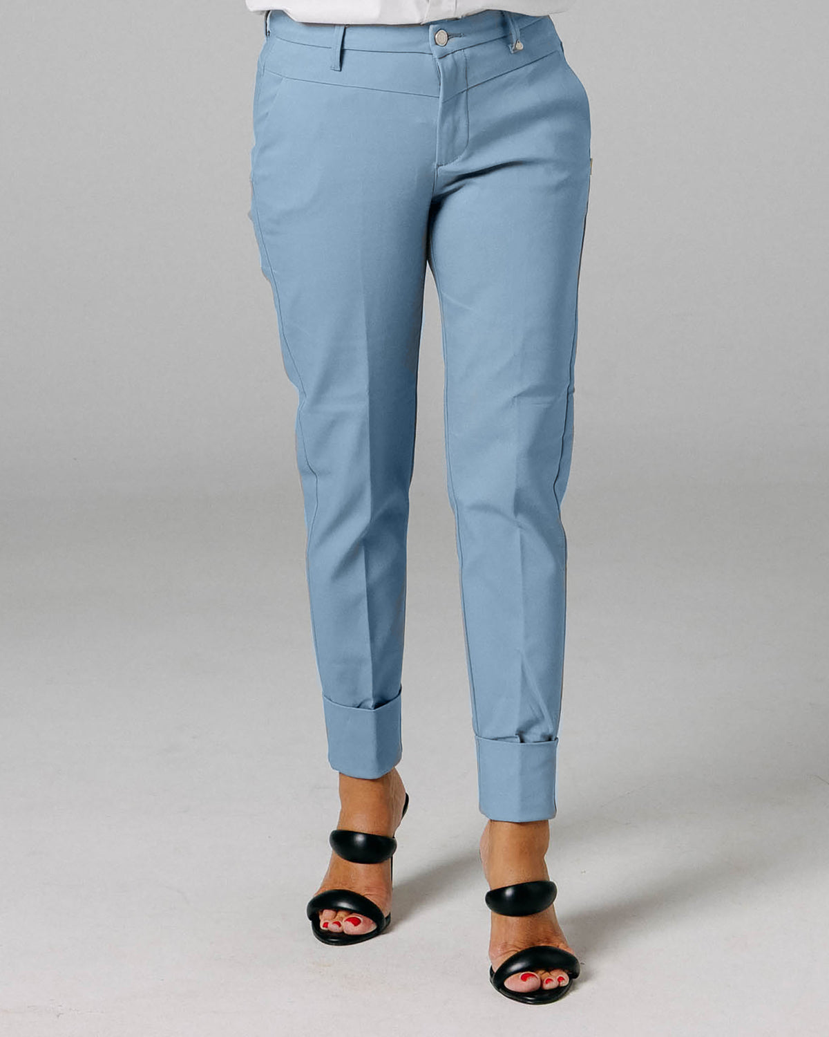 Taube Ankle Chino Trousers | The Lola
