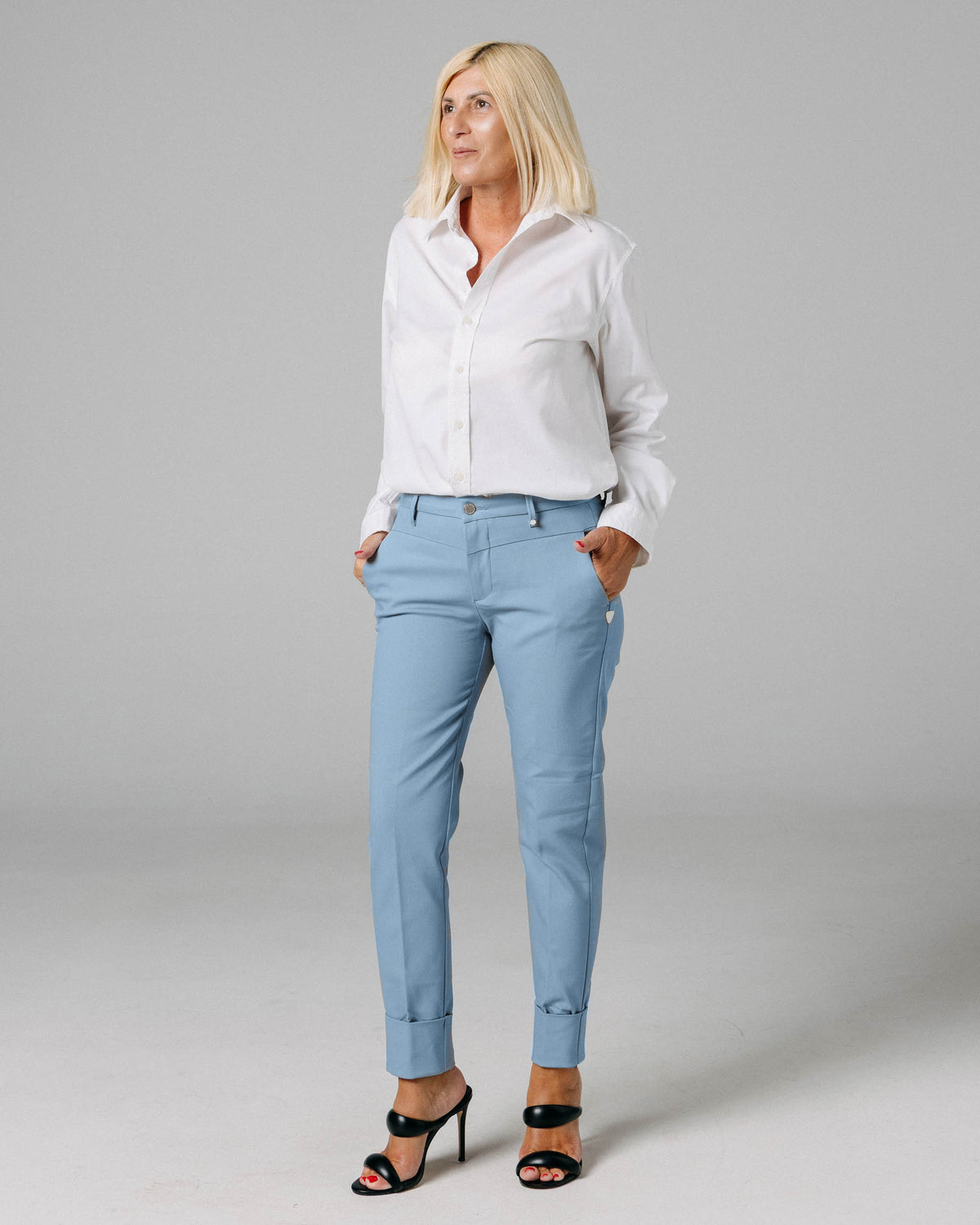 Taube Ankle Chino Trousers | The Lola