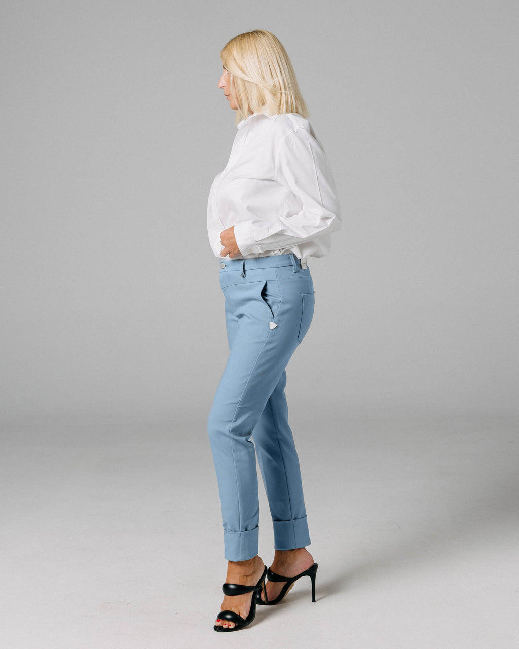 Taube Ankle Chino Trousers | The Lola