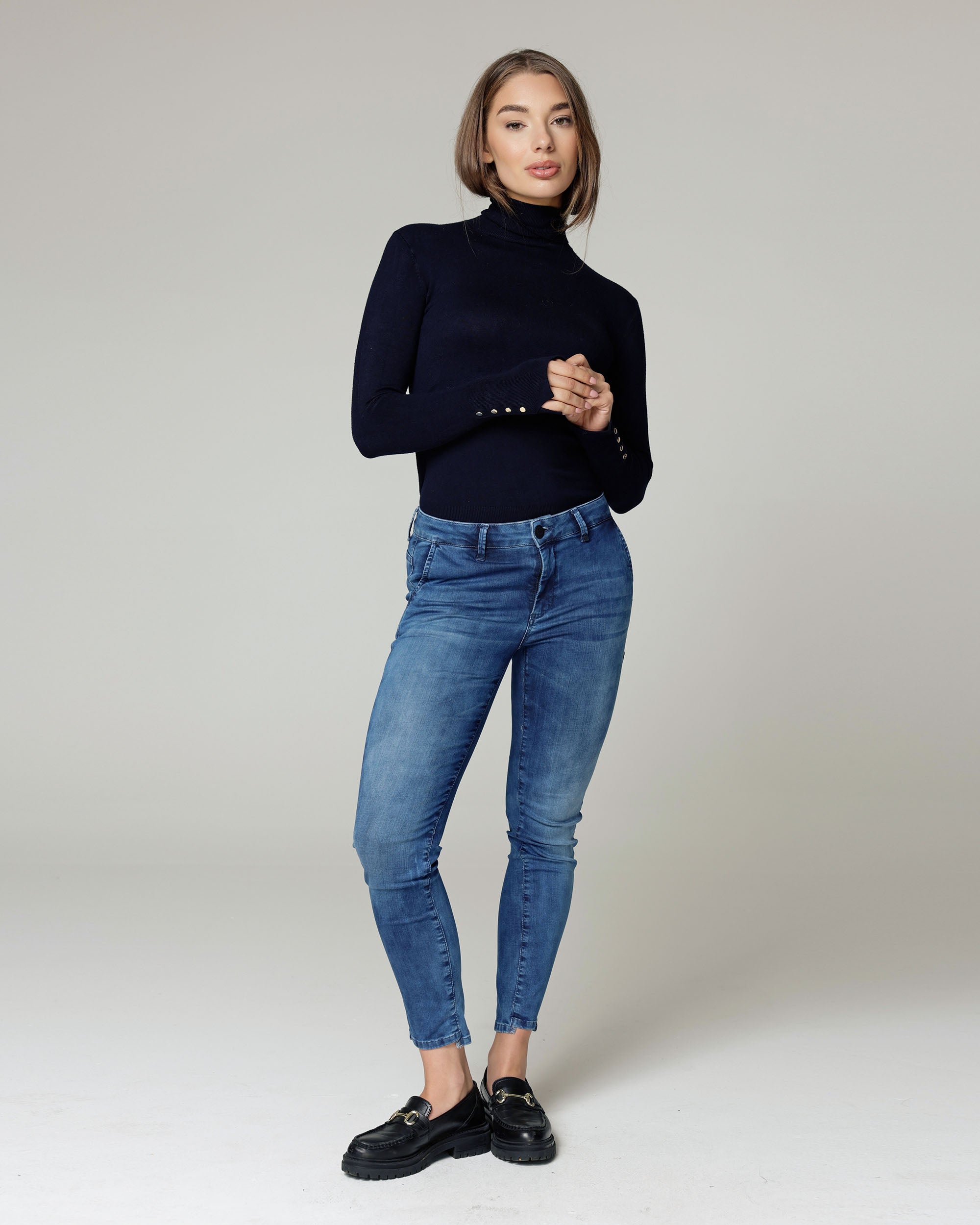 Soft Vintage Blue Skinny Jeans | The Nicky Hauptbild