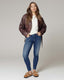Mid Blue Skinny Jeans | The Sandra