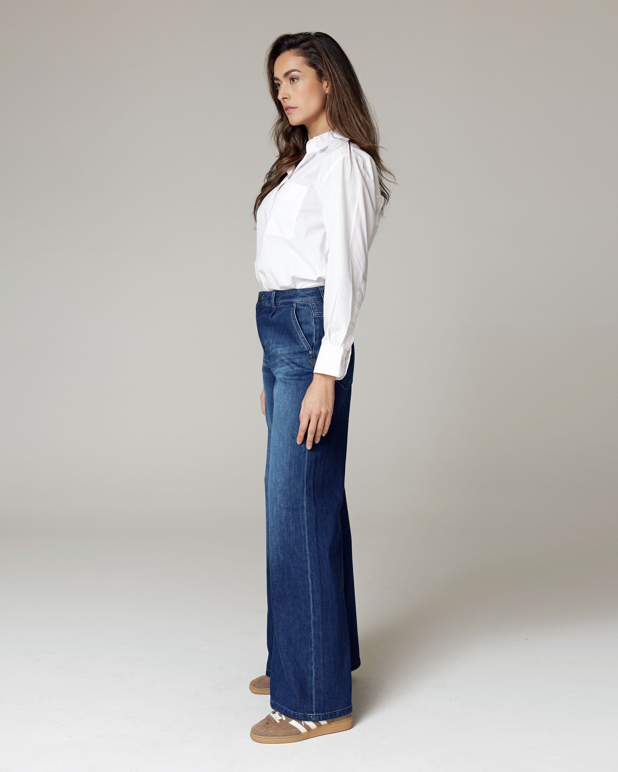 Dark Blue Wide-Leg Jeans | The Diba Zweitbild