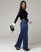 Dark Blue Straight Jeans | The Lolita