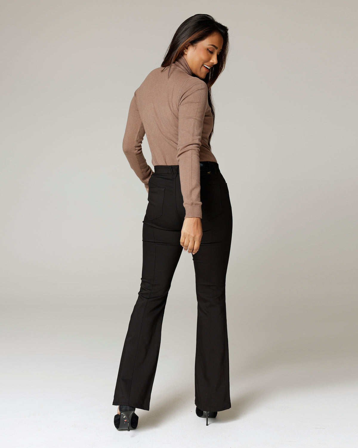 Black Tailored Trousers | The Donna