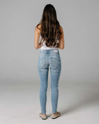 Vintage Light Blue Slim Jeans | The Manuela