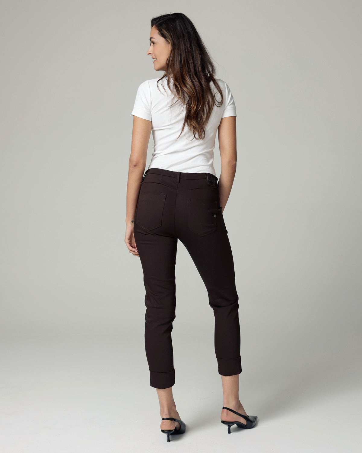 Dark Brown Chinos | The Lola