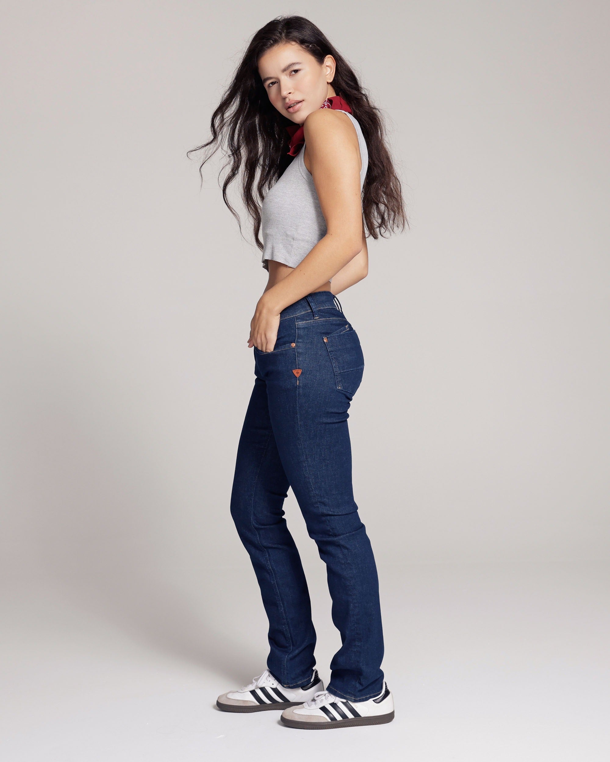 Dark Prewashed Straight Jeans | The Diamond Zweitbild
